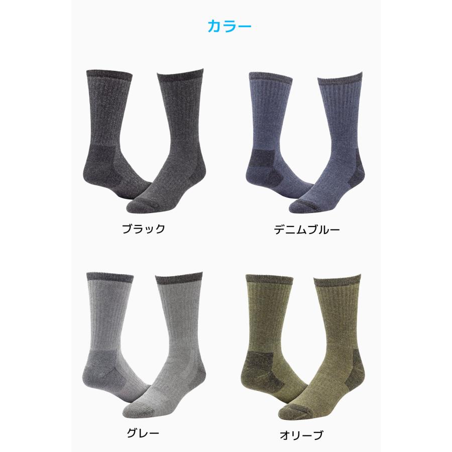 RAILROAD SOCK メリノウール クルーソックス 24cm〜30cm 靴下 メンズ レディース 男 女 くつ下 靴下 クルー ソックス フリーサイズ レイルロードソック 黒 |  | 17