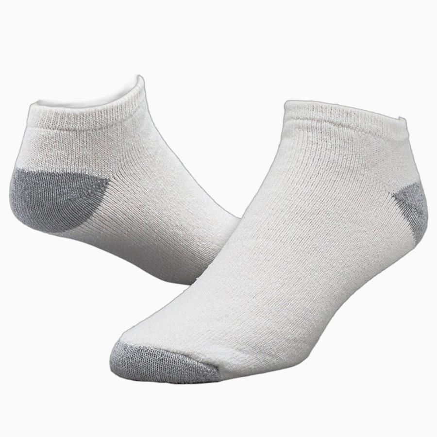 RAILROAD SOCK メンズ ノーショーソックス 24cm〜30cm 6足セット 靴下 ホワイト メンズ レディース くるぶし丈 男 女 くつ下 靴下 フリーサイズ |  | 01