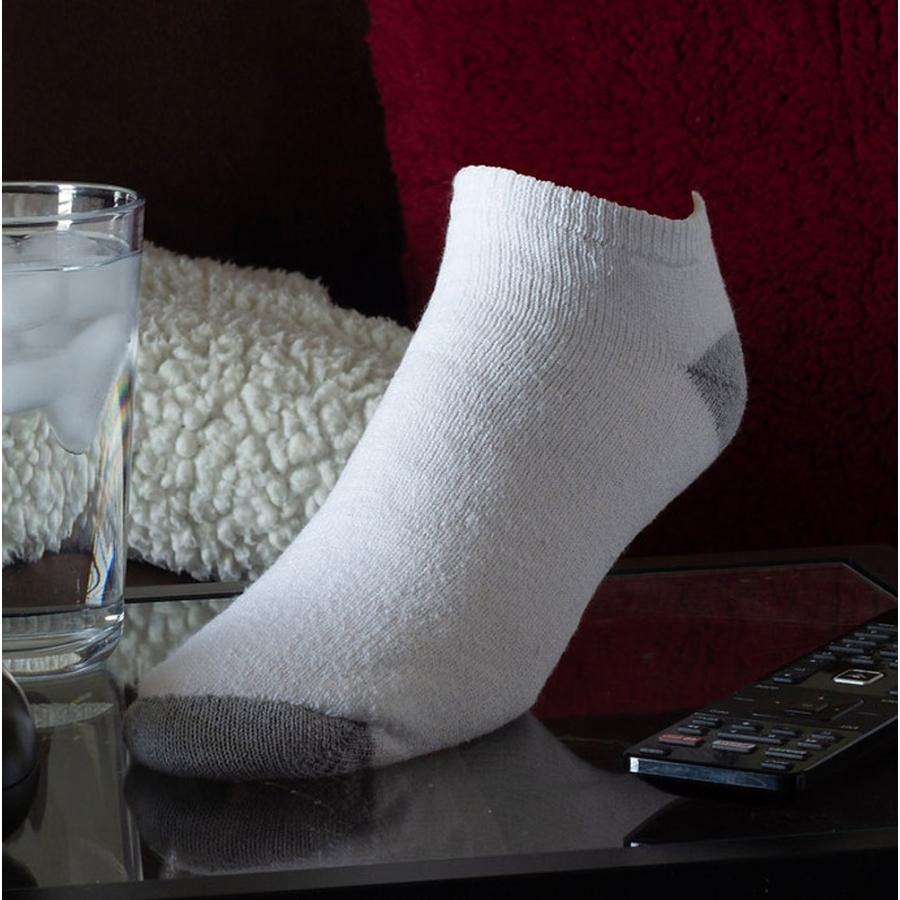 RAILROAD SOCK メンズ ノーショーソックス 24cm〜30cm 6足セット 靴下 ホワイト メンズ レディース くるぶし丈 男 女 くつ下 靴下 フリーサイズ |  | 03