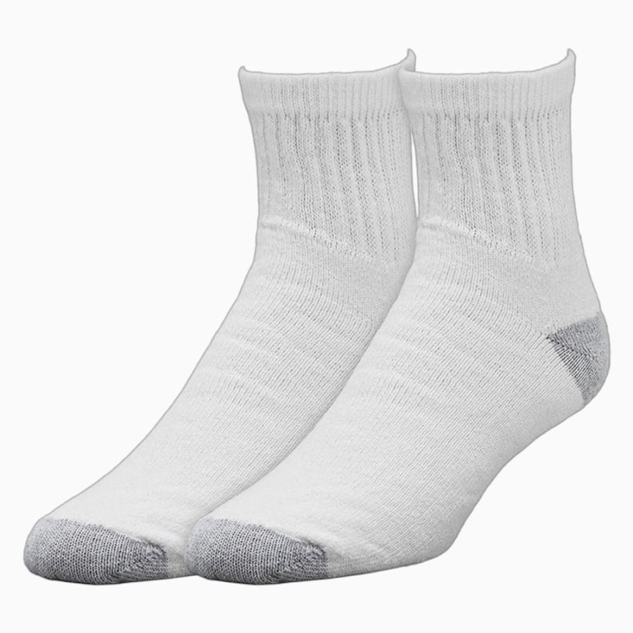 RAILROAD SOCK メンズ クォーターソックス 24cm〜30cm 6足セット 靴下 ホワイト メンズ レディース クォーター丈くるぶし丈 くつ下 靴下 フリーサイズ |  | 02