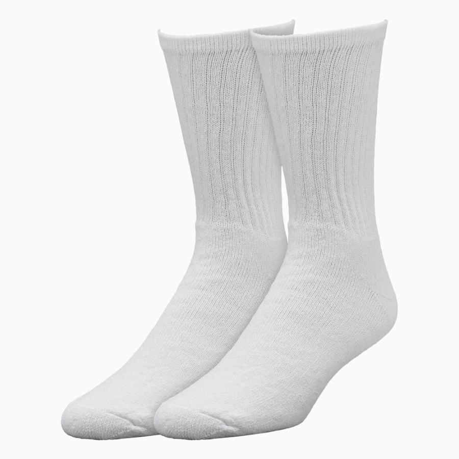 RAILROAD SOCK クルーソックス 24cm〜30cm 6足セット ホワイト メンズ レディース 靴下 くつ下 くつした レイルロードソック アメリカ おしゃれ 厚手 6ペア |  | 02