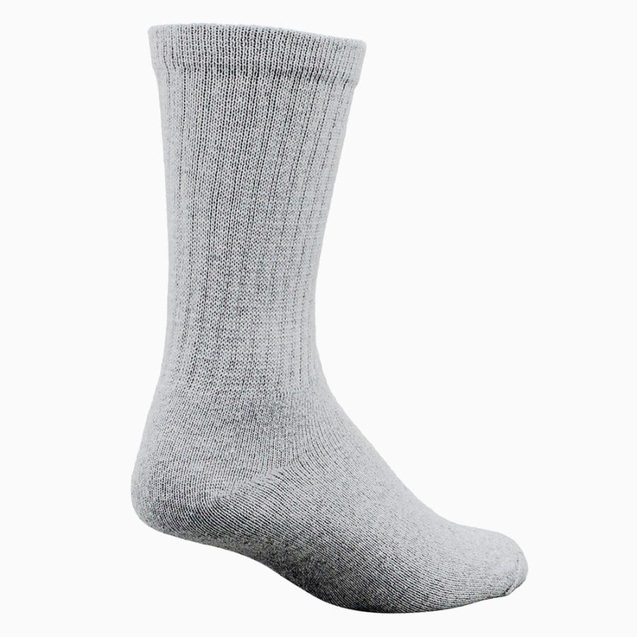 RAILROAD SOCK メンズ クルーソックス 24cm〜30cm 6足セット 靴下 グレー メンズ レディース 男 女 くつ下 クルー ソックス フリーサイズ レイルロードソック |  | 03