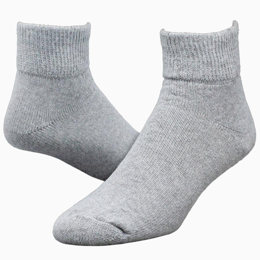 RAILROAD SOCK メンズ レディース クォーターソックス 25cm〜30cm 2足セット 靴下くつした クォーター くるぶし 丈 白 黒 紺 レイルロードソック アメリカ製 |  | 08