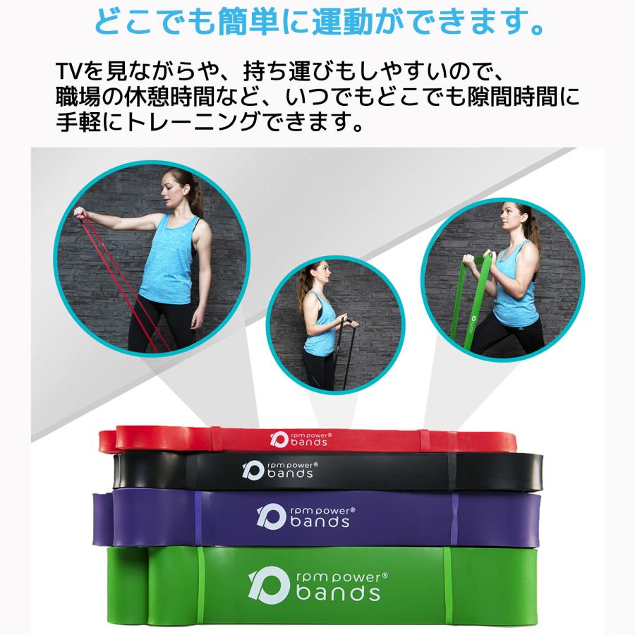 RPM Power レジスタンスバンド 15.9-38.6Kg パープルバンド