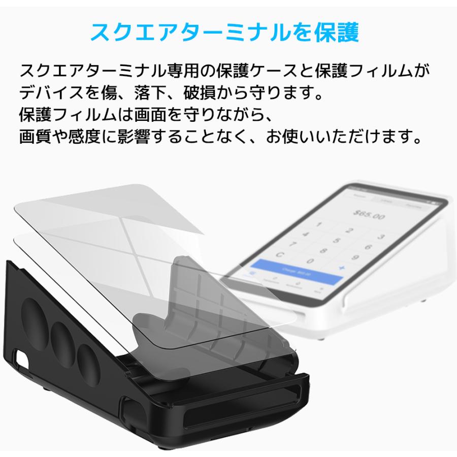 ROUNKIN スクエア ターミナル ハードケース スクリーンプロテクター