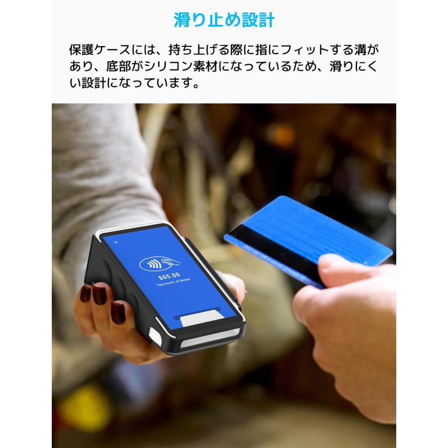 ROUNKIN スクエア ターミナル ハードケース スクリーンプロテクター セット ケース カバー ガラス フィルム 滑り止め 傷防止 強化ガラス Square Terminal |  | 05