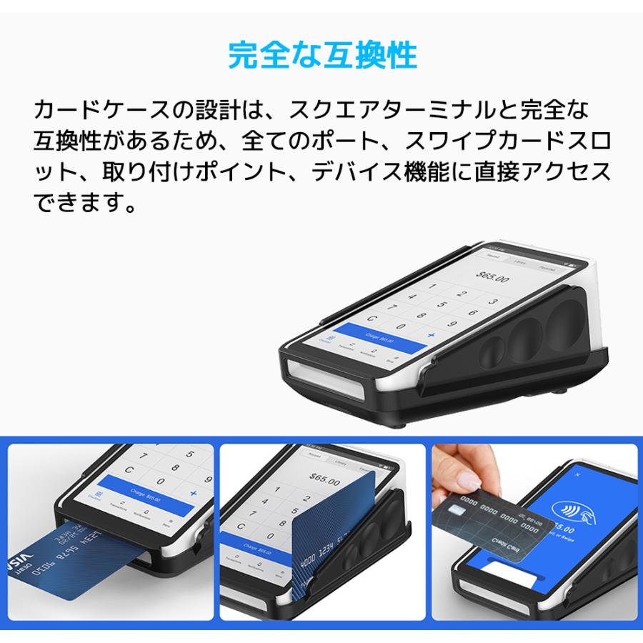 ROUNKIN スクエア ターミナル ハードケース スクリーンプロテクター セット ケース カバー ガラス フィルム 滑り止め 傷防止 強化ガラス Square Terminal |  | 06