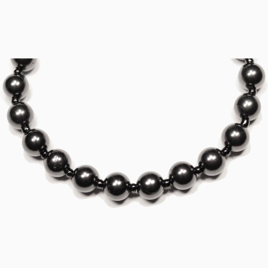 シュンガイト ブレスレット 6mmラウンドビーズ ロック付き S M L XL サイズ SB13 ロシア カレリア共和国産 シュンガ石 水 ブレスレット ネックレス さざれ石 |  | 07