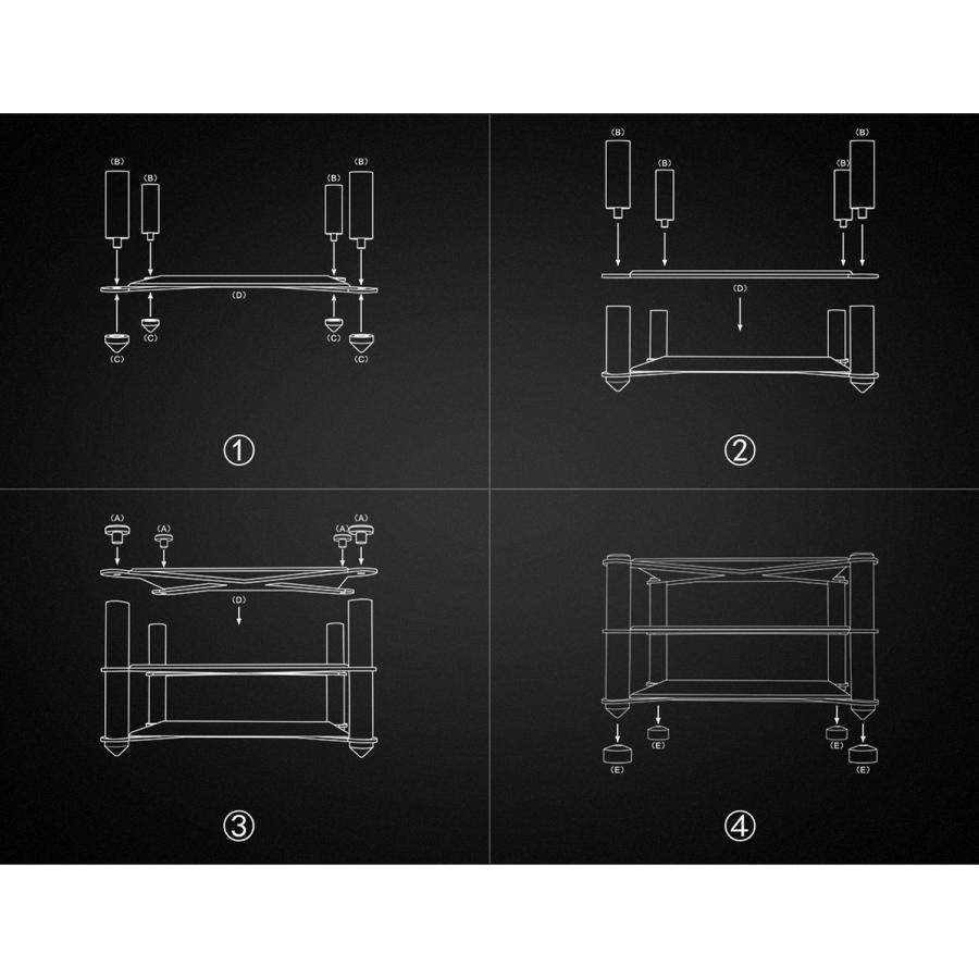 ブビンガ材オーディオラック ブビンガ材オーディオラック ブビンガ材オーディオラック
