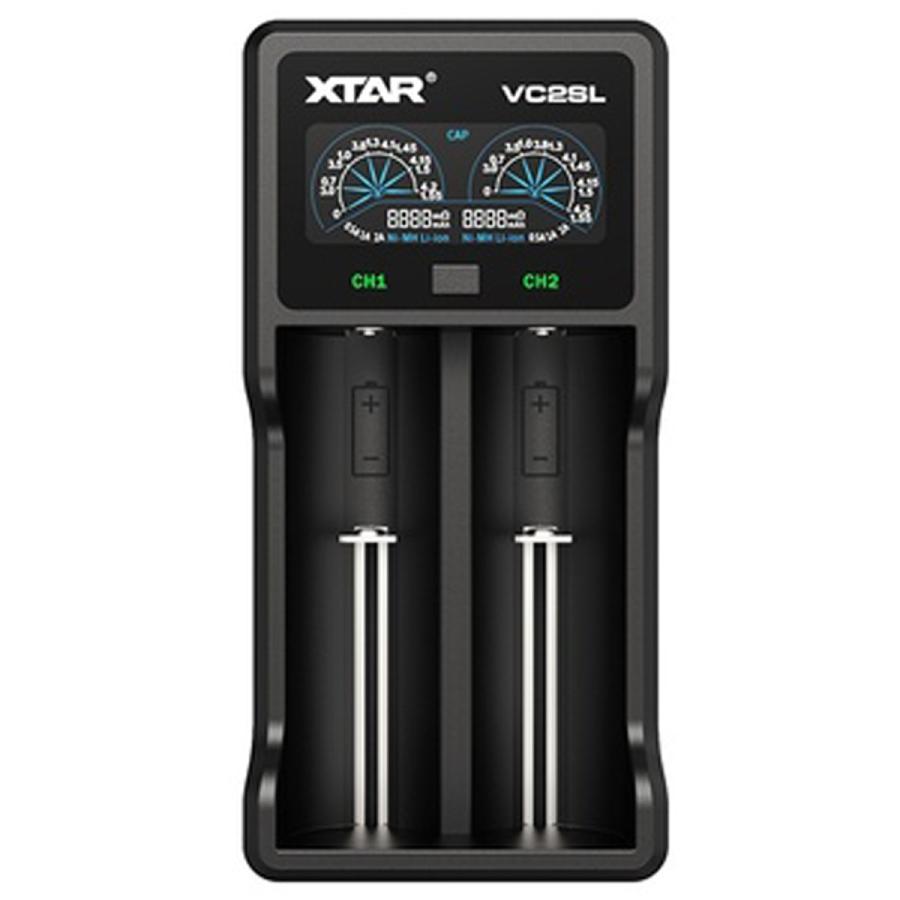 XTAR VC2SL リチウムイオン Ni-MH Ni-CD 充電器 エネループ 充電可能 モバイルバッテリー 高性能 バッテリーチャージャー 2スロット 充電 エクスター｜oremeca｜15