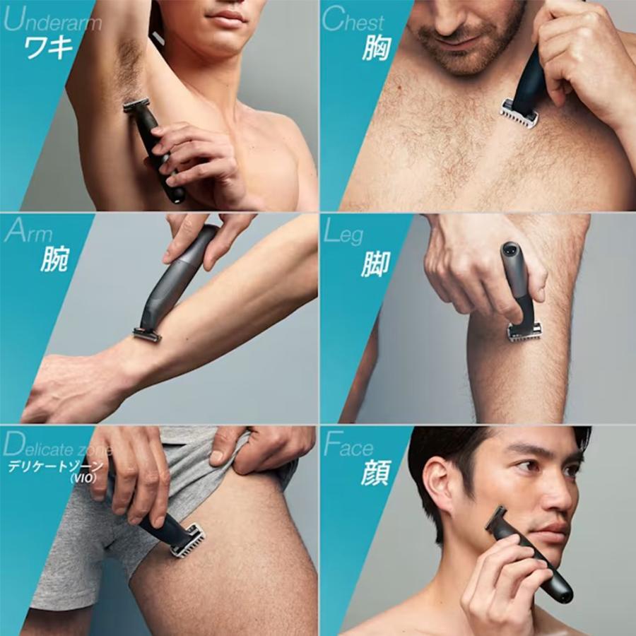 【メーカー保証】Braun ブラウン XT5300 PRO X ボディトリマー ヒゲトリマー VIO ムダ毛 全身 電動シェーバー 4D 防水 メンズ 美容 父の日 | BRAUN | 02