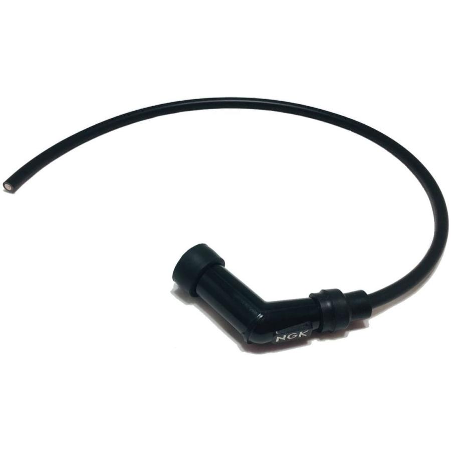 NGK プラグコード・プラグキャップ セット 黒 1本/V型 TW200/TW225