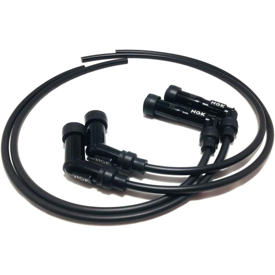 NGK プラグコード・プラグキャップ セット 黒 X2/V2 GS1000/E/S 78