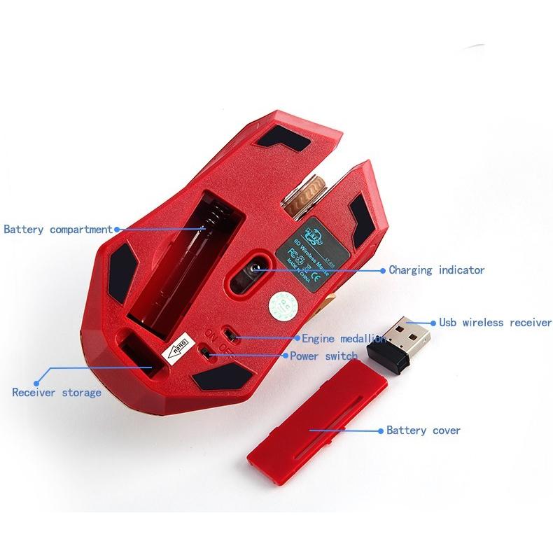 ZX-578 iron man アイアンマン ワイヤレス USB 光学式 マウス ZX-578 iron man アイアンマン ワイヤレス USB 光学式 マウス