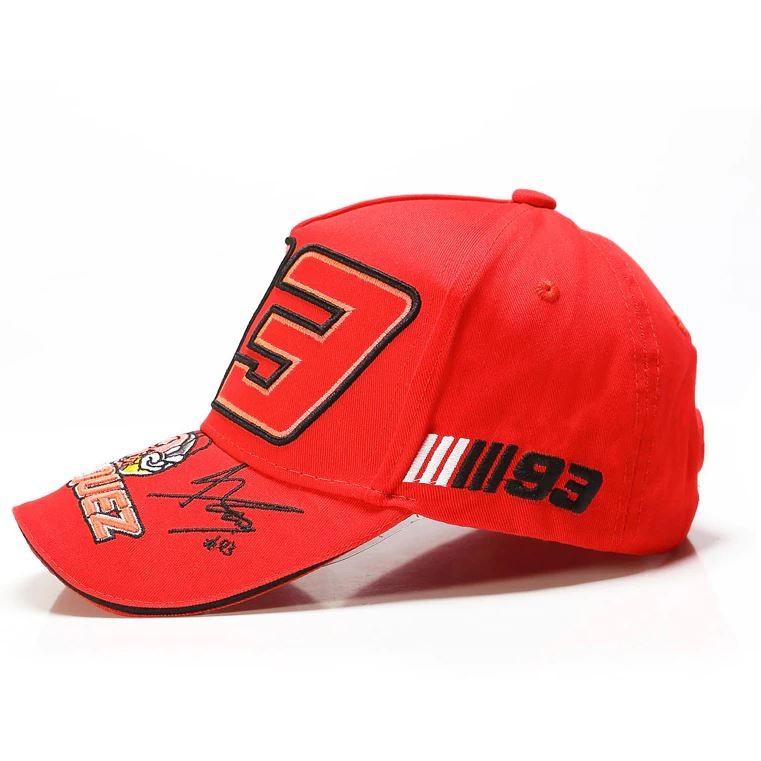 帽子 93 93 Marc Marquez マルク・マルケス Moto GP キャップ : オレンジ