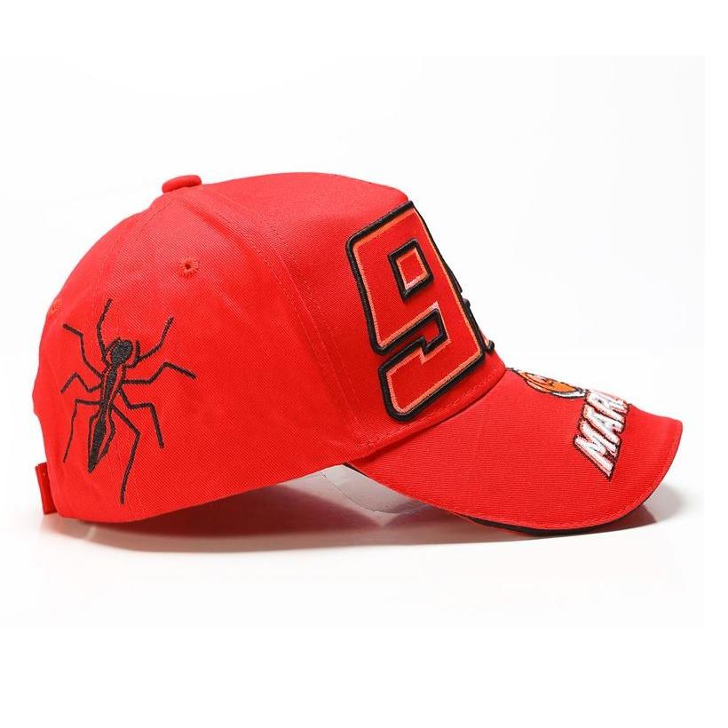 93 Marc Marquez マルク・マルケス Moto GP キャップ : オレンジ