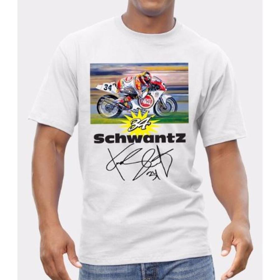 SUZUKI RGVΓ500 Kevin Schwantz 34 ケビン・シュワンツ プリント T