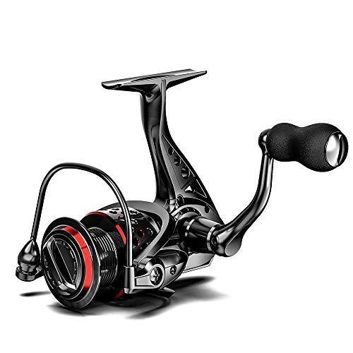 Ashconfish スピニングリール 7 1bb 汎用釣りリール 左右交換ハンドル Evaハンドルノブ Pe糸付 Cf00 スピニングリール Www Van Extras Co Uk