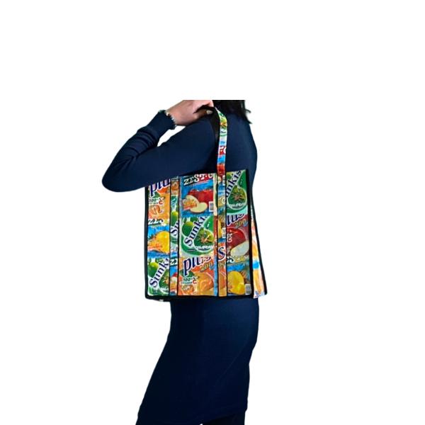 トート エコ バッグ コンパクトワイド ショッピング 軽い 防水 アルミジュースパック Coco K D45 Coco K 田園調布 通販 Yahoo ショッピング