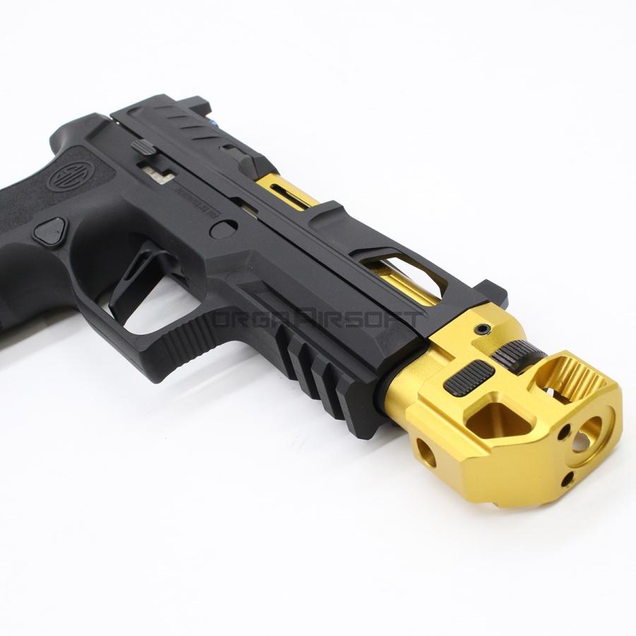 SIG AIR Killer Innovations VELOCITY V1 COMP SIG P320 コンプリートカスタム GOLD｜orga-airsoft｜08