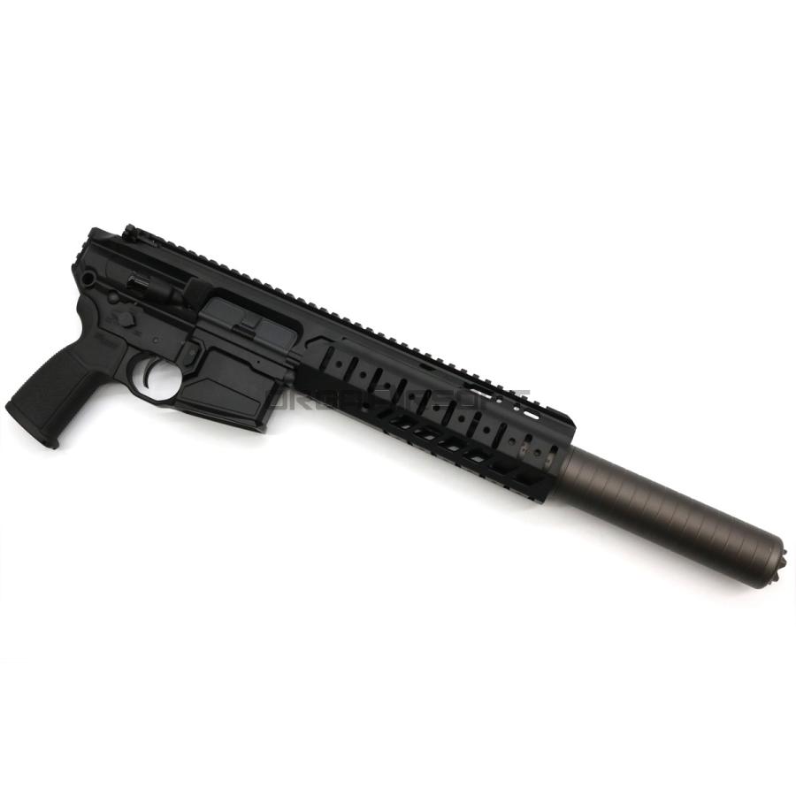 【限定品】 SIG MCX ガスブロ TypeD VIRTUS SBR 6.75インチ LVAW SHORT ハンドガード with Suppressor BK 【O2022819731】(72680円)