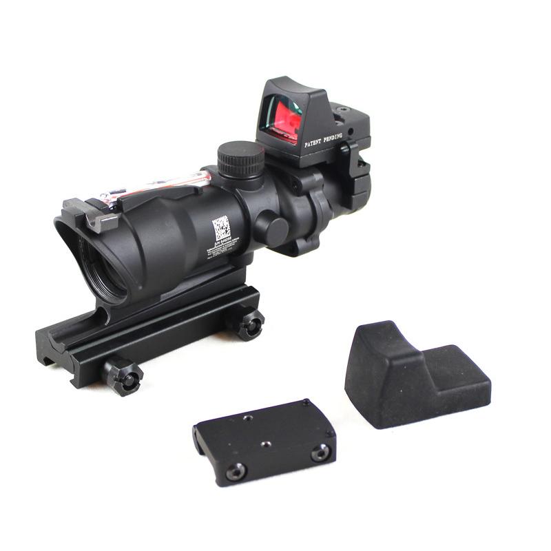 Trijicon ACOGタイプ 4×32スコープ RMRタイプ ドットサイト付属｜orga-airsoft