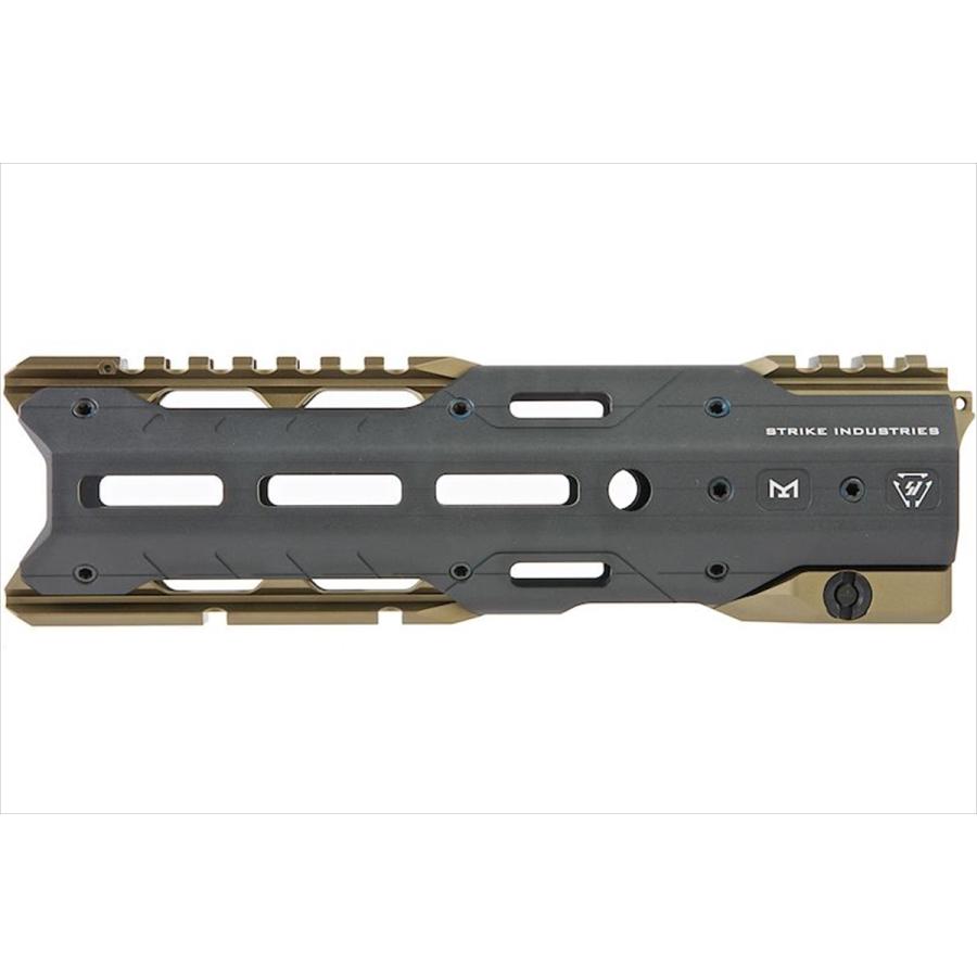 実物 STRIKE INDUSTRIES GRIDLOK ハンドガード 8.5インチ DE : si 