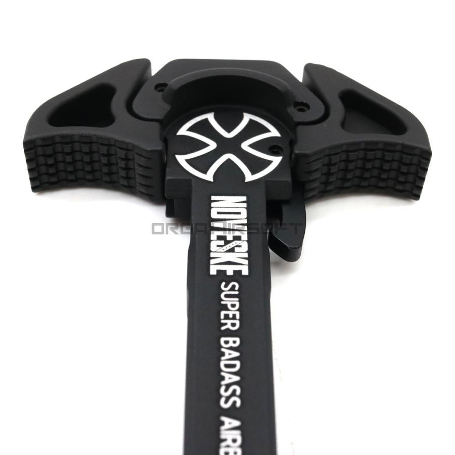 ZParts NOVESKE Super Badass ACHタイプ チャージングハンドル トレポン・ガスブロ用 BK ZKIT057