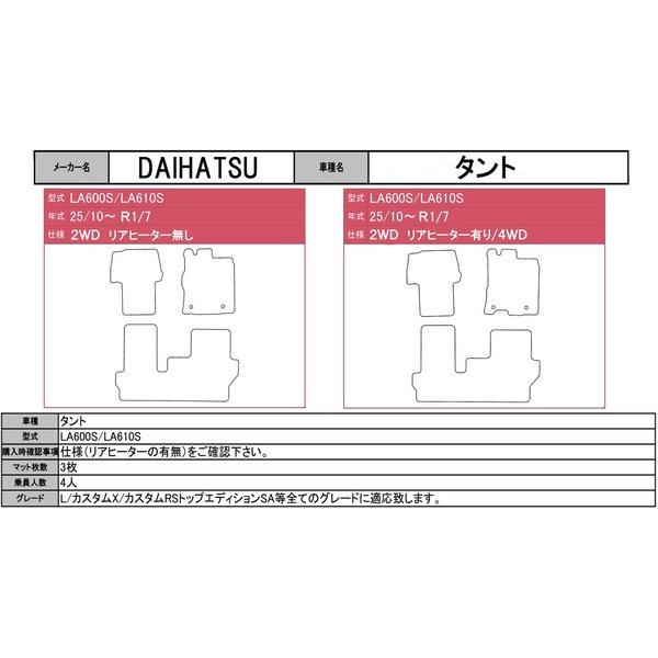 タント タント/タントカスタム LA600S/610S H25/10〜R1/7 フロア 