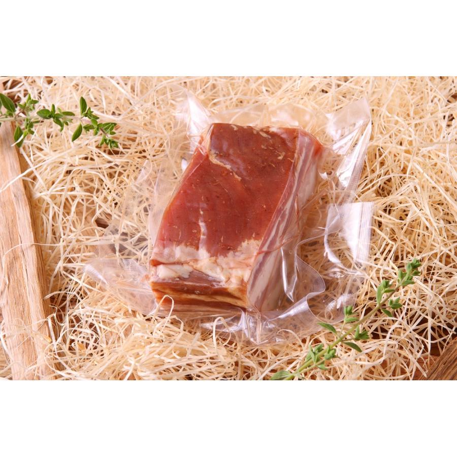 無添加 生ベーコン ブロック メール便不可 オーガニックフーズ 中山道ハム