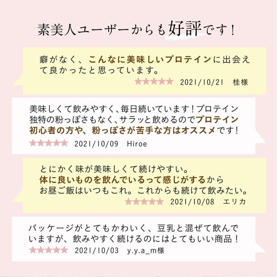 ソイプロテイン 黒糖抹茶味 250g 国産 無添加 プロテイン 完全食 タンパク質 スーパーフード 人工甘味料不使用 40代 50代 大地のめぐみ素美人 | Orga Life | 17