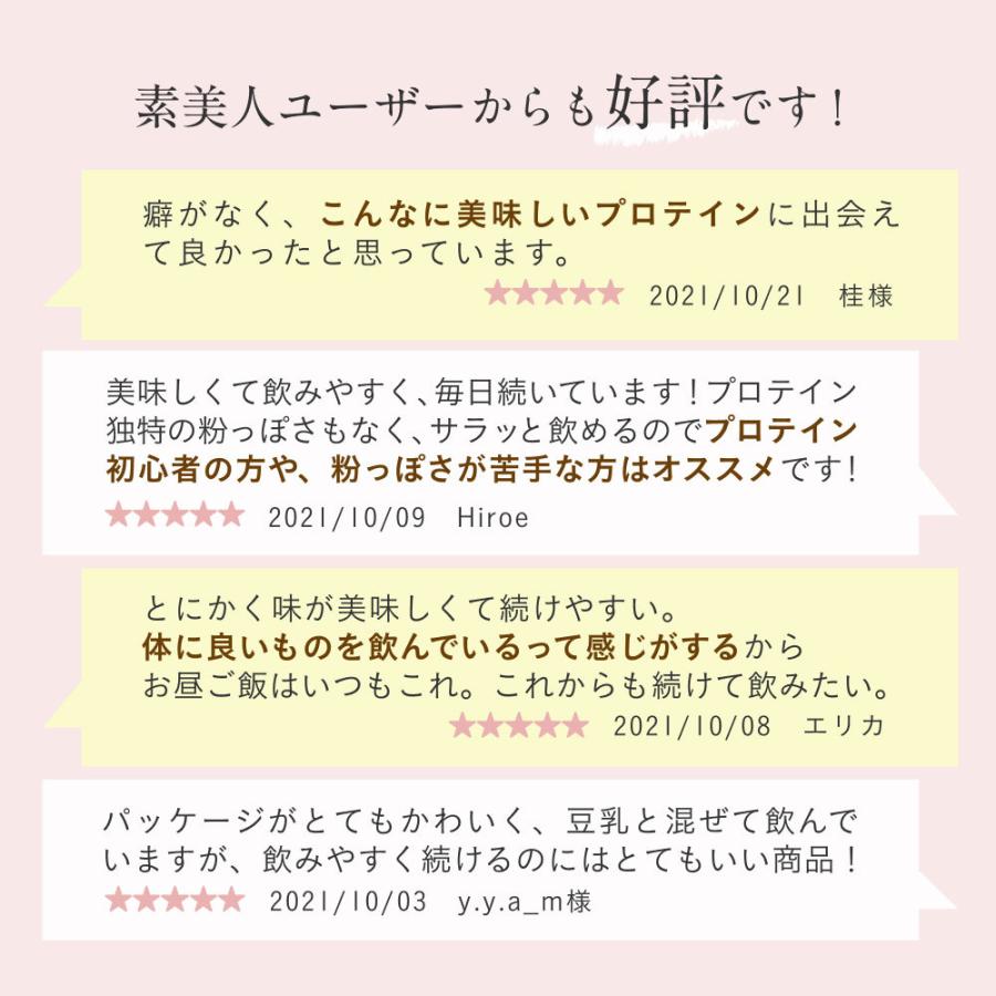 ソイプロテイン まるごといちご味 大地のめぐみ素美人 500g 国産 無添加 女性 の為の完全食 タンパク質 たんぱく質 スーパーフード 送料無料 | Orga Life | 17