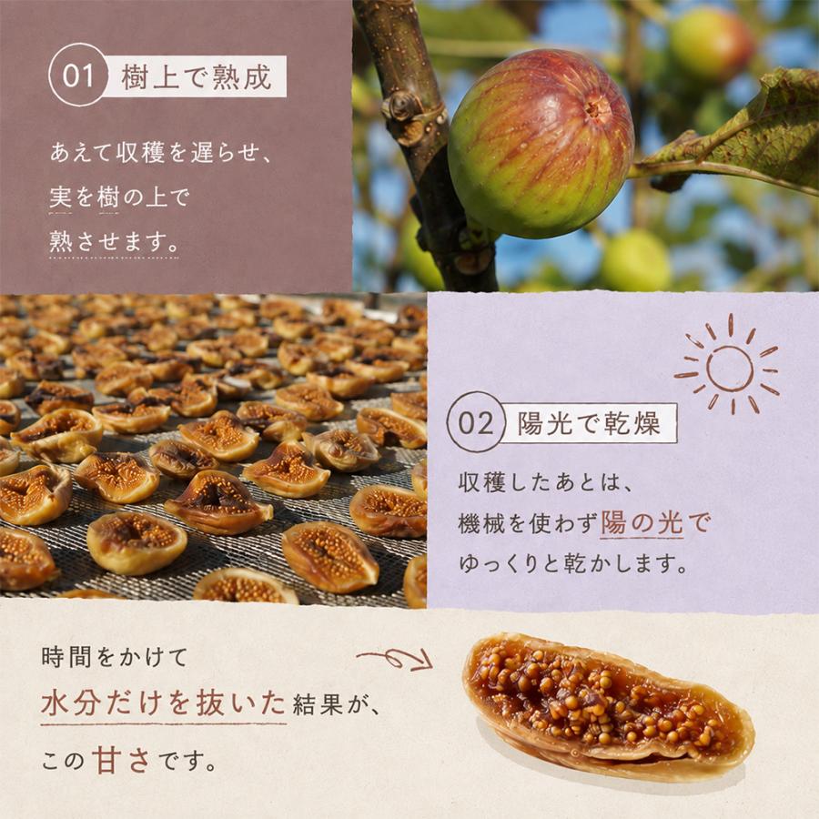 Orga Life ドライいちじく 有機 ドライフルーツ 無添加 砂糖不使用