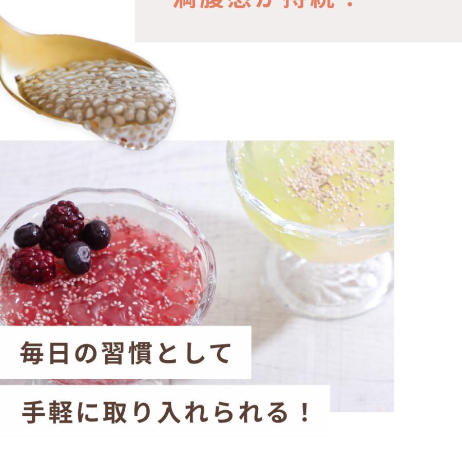 ホワイトチアシード 無農薬 無添加 200g オーガニック 有機 JAS認定 オメガ3 スーパーフード 健康食品 美容 サプリ 食べ物 簡単 栄養 レシピ 食品 サルバチア | Orga Life | 10