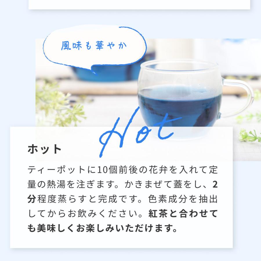 Orga Life バタフライピー 無農薬 オーガニック認定 50g 青いお茶 京都