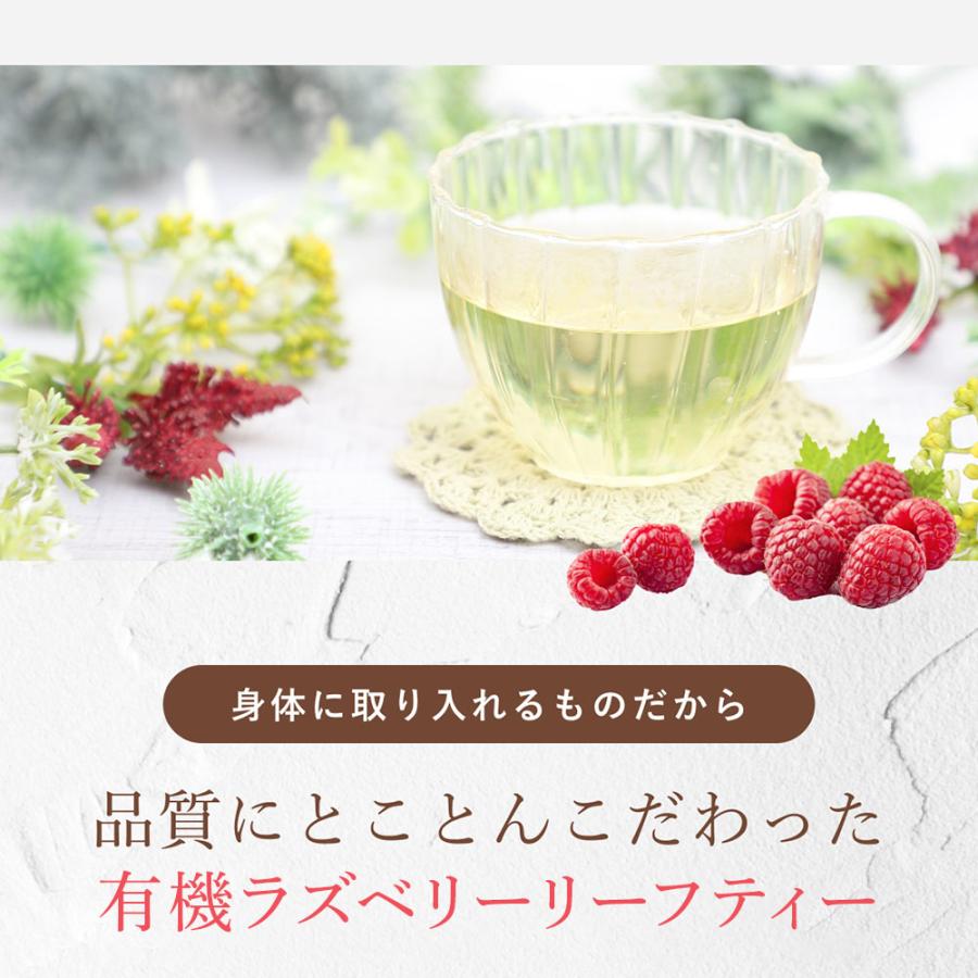 Orga Life ラズベリーリーフティー 有機JAS認定 1.2g×30包 ティー