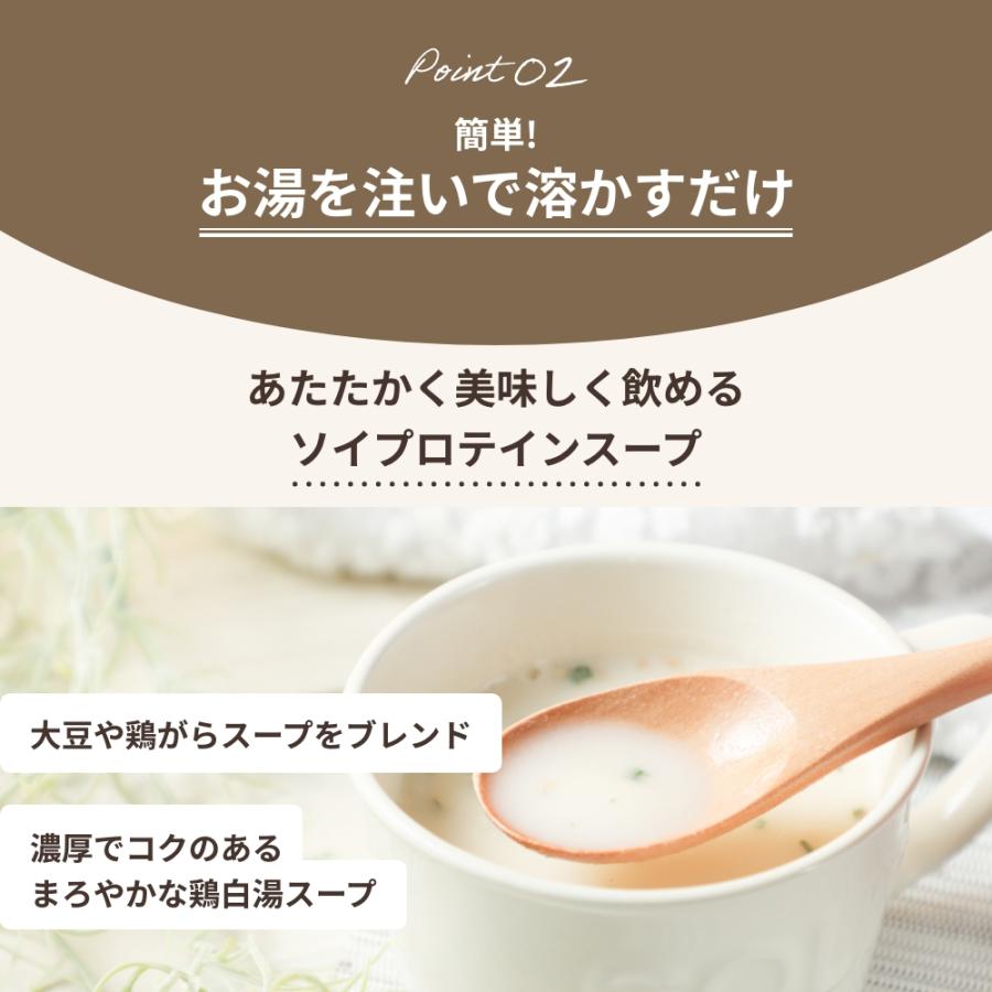 プロテイン スープ 無添加 270g 粉末 完全栄養食 完全食  糖質制限 たんぱく質 栄養 インスタント 簡単 国内製造 Fillone | Orga Life | 14