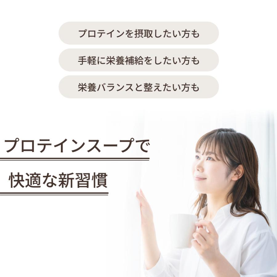 プロテイン スープ 無添加 270g 粉末 完全栄養食 完全食  糖質制限 たんぱく質 栄養 インスタント 簡単 国内製造 Fillone | Orga Life | 19