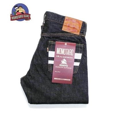 桃太郎ジーンズ 出陣モデル スリムテーパード MOMOTARO JEANS 15.7oz 