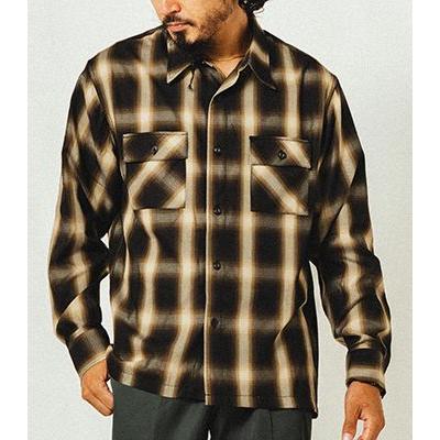 BIG MIKE（ビッグマイク） 長袖|オンブレ― チェック ワークシャツ BIG