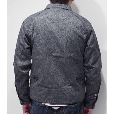 サウンドマン ブラックシャンブレー ドッグイヤー ハリントンジャケット Soundman Luke's Harrington Jacket 143M-052Q｜organweb｜05