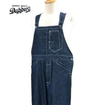 Dappers デニムオーバーオール サイズ36 Dickies（ディッキーズ） ダッパーズ 8oz.デニム レイルローダー