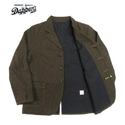 ダッパーズ ウールサージ テーラーワークジャケット Dapper's