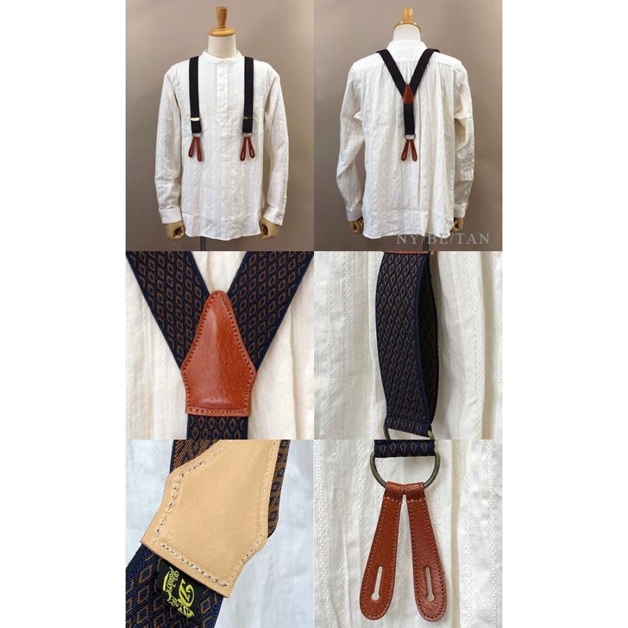 ダッパーズ 35mm サスペンダー ゲハート Classical Suspenders by