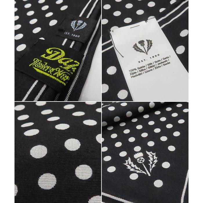 ダッパーズ V.FRAAS Made in Germany シルク スタイリッシュスカーフ