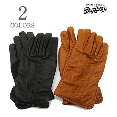 Dappers ダッパーズ レザーグローブ|手袋|ホースハイド|カシミア『Standard Horsehide Leather Glove』【アメカジ・ワーク】1831 ダッパーズ レザーグローブ 手袋 ホースハイド カシミア Dapper's
