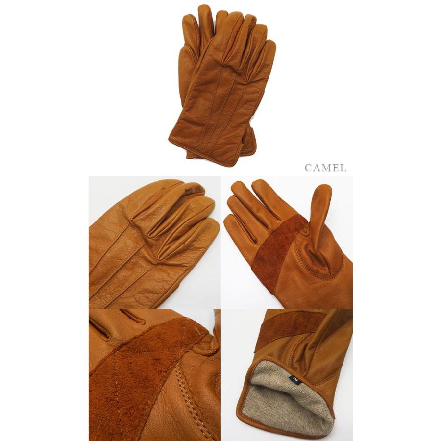 ダッパーズ レザーグローブ 手袋 ホースハイド カシミア Dapper's
