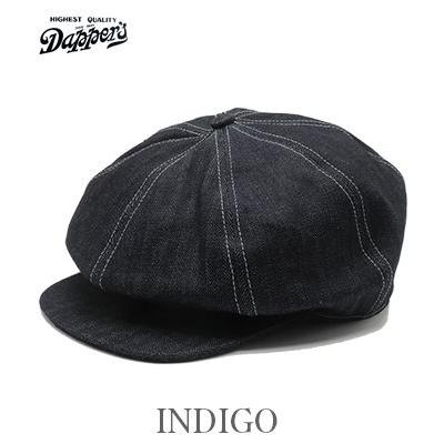 ダッパーズ デニム ヘリンボーン キャスケット Dapper's Classical