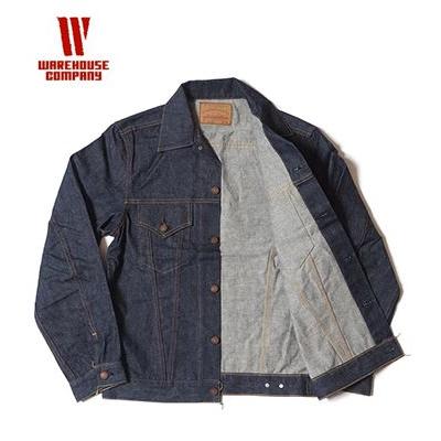 WAREHOUSE（ウエアハウス） 3rdタイプ デニムジャケット 紙パッチ