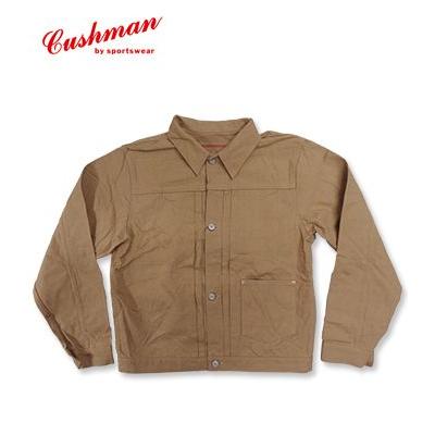CUSHMAN（クッシュマン） 1st 大戦MODEL ブラウンダックジャケット T